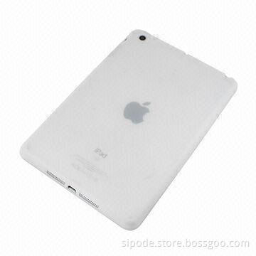 Transparent soft gel cover for iPad mini
